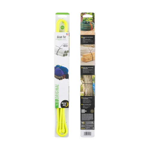 Nite Ize - Flexible Zahnrad-Krawatte 64'' - Neongelb - GT64-33-R3 - Seile & Gurte