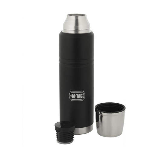 M-Tac - Edelstahl-Thermoskanne - 1000 ml - Schwarz - UN-B04-1000A-BK - Tassen & Thermoskannen - Outdoor