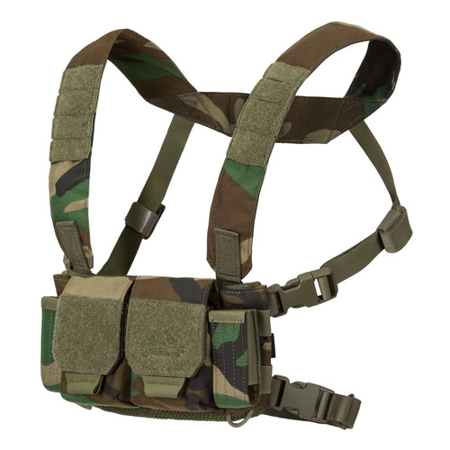 Helikon - Kamizelka Wettbewerb MultiGun Rig® - Woodland - KK-CMR-CD-03 - Chest Rig Westen