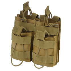 Condor - Doppel Magazintasche MOLLE AR15 - Doppelt - Coyote Brown - MA43-498