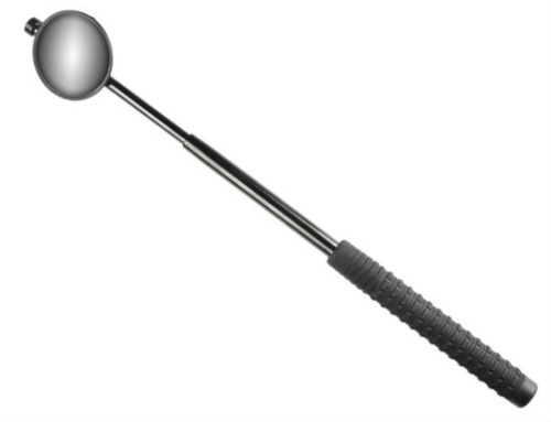 Erkennungsspiegel - ESP - Taktischer Spiegel für Teleskopschlagstock - 92 mm - M-3