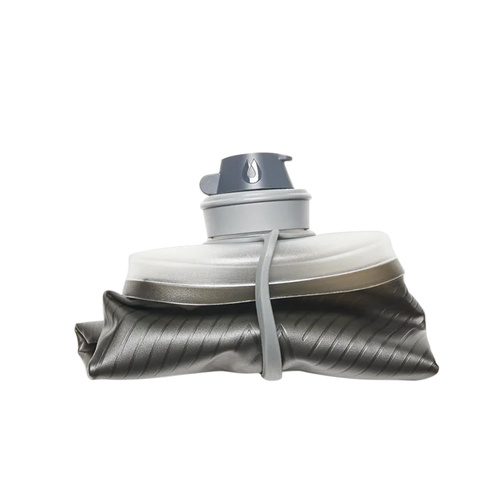 Wasserbehälter & Feldflaschen - HydraPak - Weiche Wasserflasche Flux - TPU - 1500 ml - Mammoth Grey - GF425M