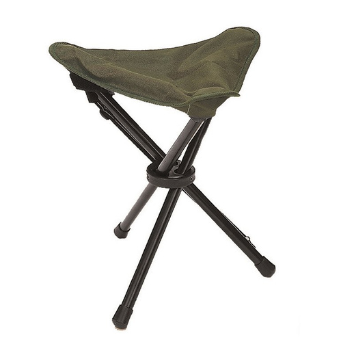 Mil-Tec - Klappbarer Campingstuhl dreieckig - Grün - 14450001 - Klappstühle