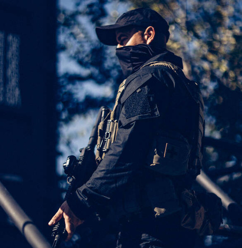 Helikon - Militär-Sweatshirt Raid - Ripstop - 8 Taschen - RAL 7013 - BL-RAD-SP-81 - Hemden & Pullover - Bekleidung