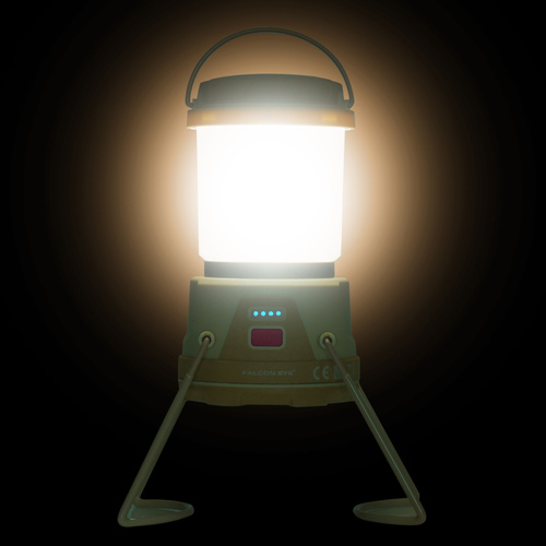 Falcon Eye - Campinglampe Campfire - 1720 lm - Dimmer - Tan - FCL0032 - LED-Taschenlampen