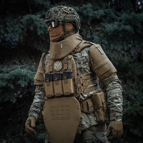 Blutgruppe & Medic - M-Tac - Sanitäter Gesticktes Medizinisches Abzeichen Paramedic - Coyote - 51432005