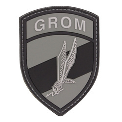 101 Inc. - 3D-Aufnäher - GROM - Grau - 444130-7072