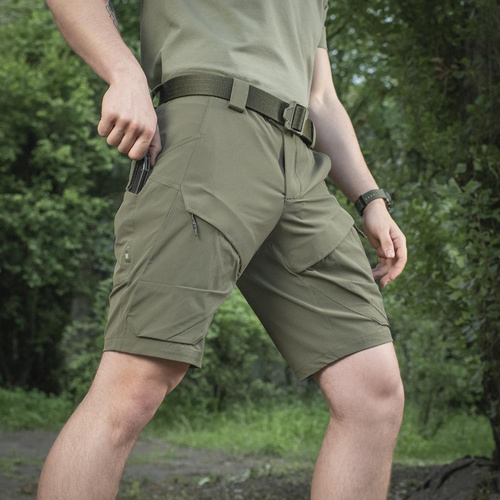 Bekleidung - M-Tac - Taktische Shorts Rubicon Flex - 4-Way Stretch - YKK - Army Olive - 20070062 - Kurze Hose