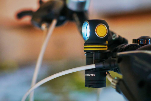 LED-Taschenlampen - Armytek - Wiederaufladbare LED-Taschenlampe / Stirnlampe Elf C1 - Warmes Licht - 930 lm - F05003W