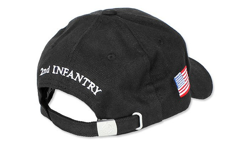 FOSTEX - Baseballkappe 2nd Infantry - Schwarz - Caps & Feldmützen - Bekleidung