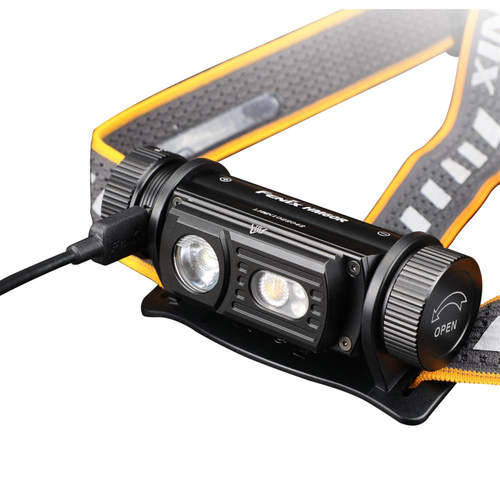 Fenix - Wiederaufladbare LED-Stirnlampe mit 2600-mAh-Akku - 1200 Lumen - HM60R - LED-Taschenlampen