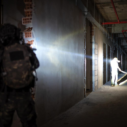 Fenix - Laser-Taschenlampe HT30R - 500 lm - Schwarz - HT30R - Akku-Taschenlampen - Outdoor