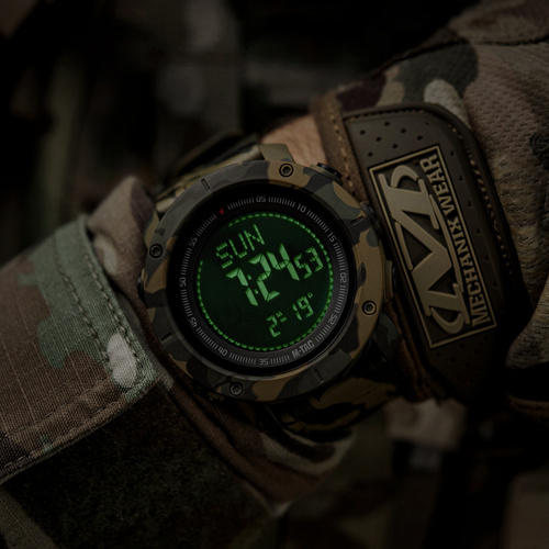 M-Tac - Taktische Uhr mit Kompass 2095 - Camo - 50009030 - Uhren - Verschiedenes