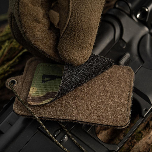 Morale Patch - M-Tac - AR-15 223/5.56 Lasergeschnittener Aufnäher - Multicam/Schwarz - 51111802