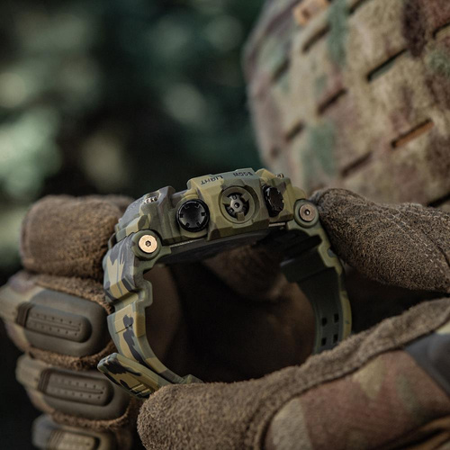 M-Tac - Taktische Uhr 2037 - LED - 5 ATM - Camo - 50007030 - Uhren