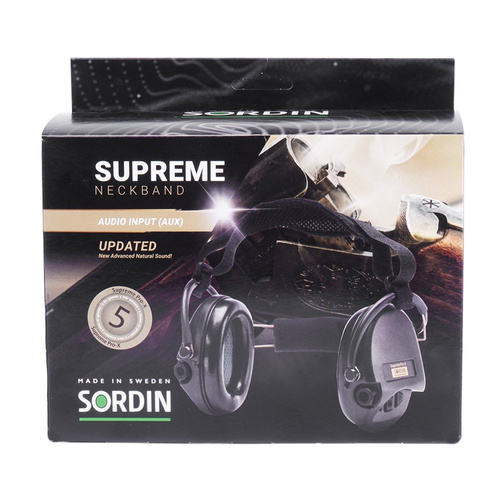 Ausrüstung - Sordin - Supreme® Pro-X Halsband Ohrenschützer - MultiCam - 76302-X-06-S - Aktive Kopfhörer