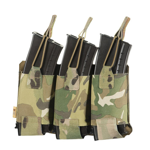 M-Tac - Dreifach-Magazintasche für AR / AK Elite Laser Cut - Multicam - 10145108 - Magazin & Munitionstaschen