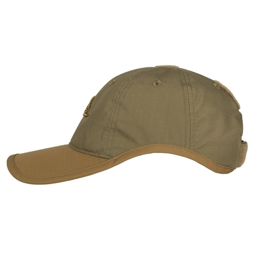 Bekleidung - Helikon - Logo-Kappe - PolyCotton Ripstop - Adaptiv Grün / Coyote - CZ-LGC-PR-1211A - Caps & Feldmützen