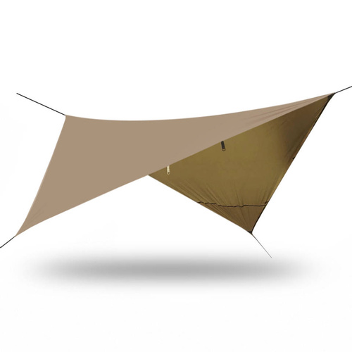 TF-2215 - Touristenplane - 3x3 m - Wolf Brown - 319562 - Planen