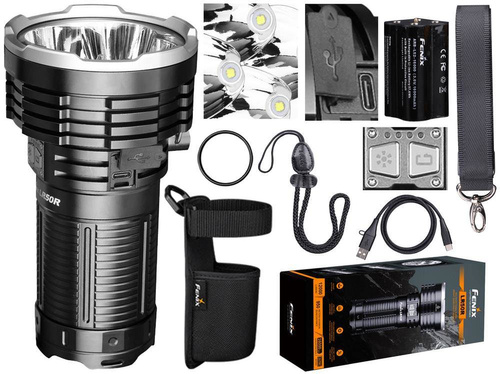 Fenix - LED-Akku-Suchscheinwerfer mit Powerbank-Funktion - 12.000 mAh - 12.000 Lumen - LR50R - LED-Taschenlampen - Outdoor