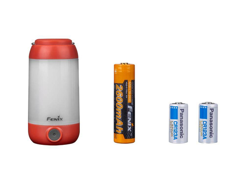 Fenix - Camping LED Taschenlampe - 2600 mAh 3,6 V - Grün - CL26R - LED-Taschenlampen