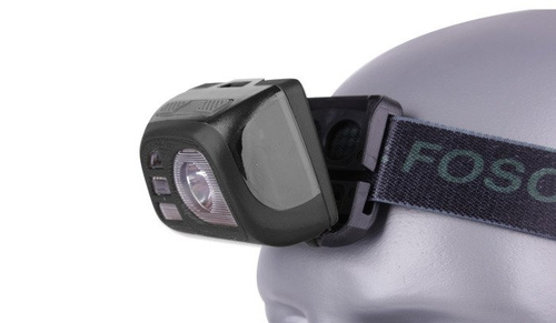 Stirnlampen - FOSCO - Taktische Stirnlampe - 140 lm - Schwarz - 369331-BK