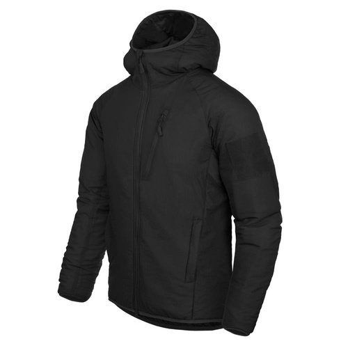 Helikon - Jacke Wolfhound Hoodie - Windpack Nylon - Schwarz - KU-WLH-NL-01 - Militärjacken