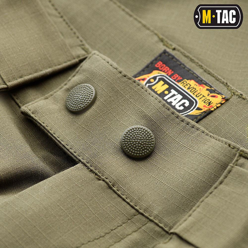 Kurze Hose - M-Tac - Aggressor Tactical Shorts - Polycotton - Rip-Stop - Dark Olive - 20018048