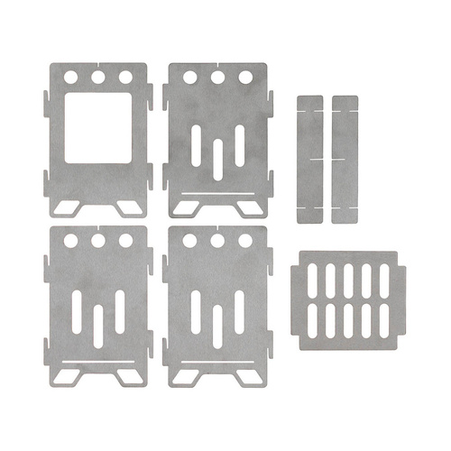 Kocher & Kochsets - MFH - Outdoor-Kocher "Hobo" - Edelstahl - Klein - 33692A