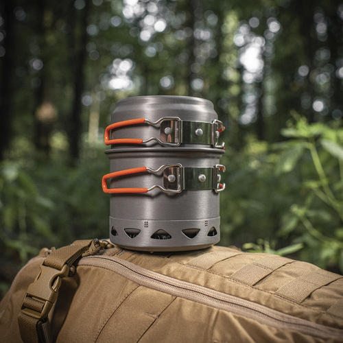 M-Tac - Individuelles Touristengeschirr - Grün - MTC-DM-FMC-217 - Militärisches Kochgeschirr - Outdoor