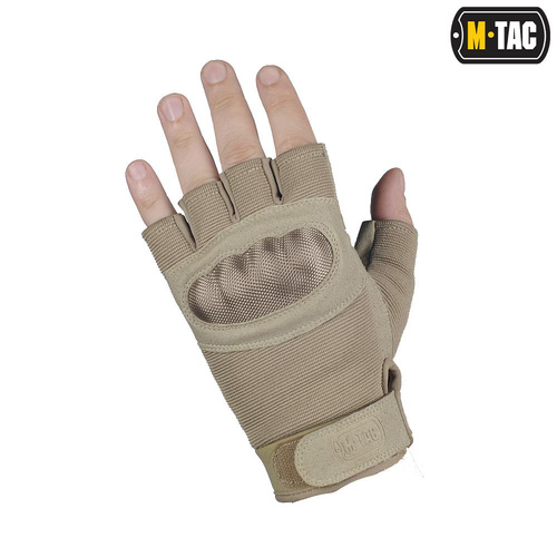 Taktisch Handschuhe - M-Tac - Assault Tactical Mk.3 Fingerlose Handschuhe - Khaki - 90213004