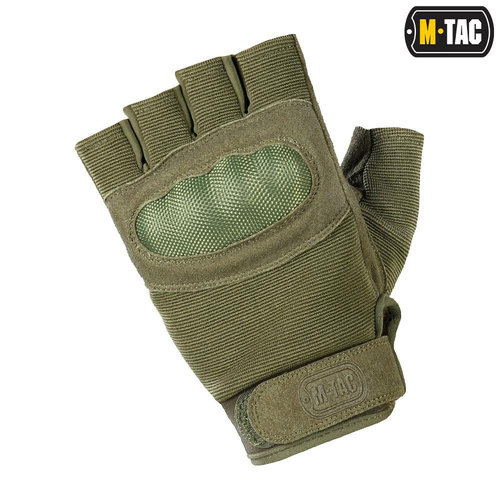 M-Tac - Assault Tactical Mk.3 Fingerlose Handschuhe - Oliv - 90213001 - Taktisch Handschuhe - Bekleidung