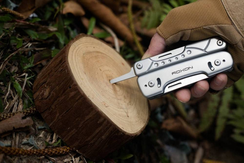 Roxon - Multitool mit austauschbarer Klinge und Drahtschneider Phantom - S802 - Multitools