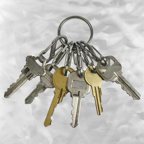 Verschiedenes - Nite Ize - S-Biner KeyRing Stahl - Edelstahl - KRGS-11-R3 - Schlüsselanhänger