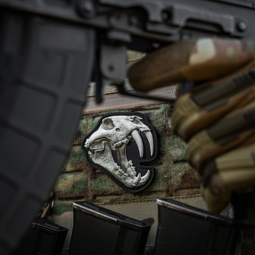 M-Tac – Old Tiger Patch – PVC – Weiß – 51001201 - Andere