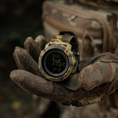 M-Tac - Taktische Uhr mit Kompass 2095 - Camo - 50009030 - Uhren