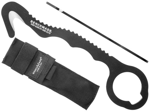 - Benchmade - Rettungshaken-Messer - Rescue Hook - Schwarz - 8BLKW