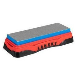 Lansky - Doppelseitiger Diamant-BenchStone Schärfgerät (Mittel / Fein) - 6 x 2" - DB-2860