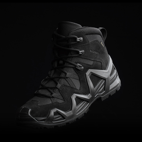 LOWA - Taktische Stiefel ZEPHYR GTX® MID MK2 - Schwarz - 310854C30 0999 - Militärstiefel - Bekleidung