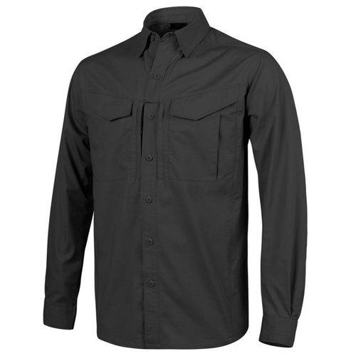 Helikon - Defender Mk2 Shirt - Langarm - Schwarz - KO-DF2-PR-01 - Hemden & Pullover