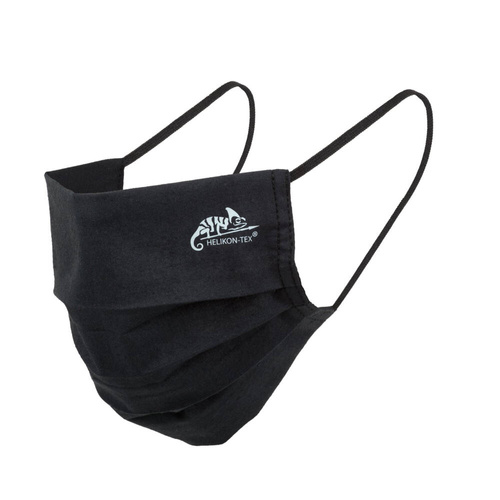 Helikon - Wiederverwendbare Schutzmaske mit Filtertasche - Schwarz - MA-RUF-CB-01 - Hygiene