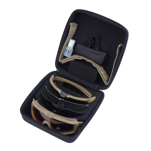 Sonnenbrille - Oakley - SI Ballistic M Frame Alpha Terrain Tan Operator Kit - Array - OO9296-1144