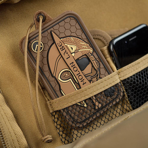 M-Tac - Moralabzeichen - Molon Labe Ace Jacquard - Coyote / PVC - 51127005 - 3D PVC Morale Patches