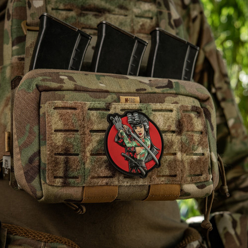 M-Tac – Tactical Girl №3 Yakuza Patch – PVC – hellgrüne Tattoos – Vollfarbe – 51116405 - Andere