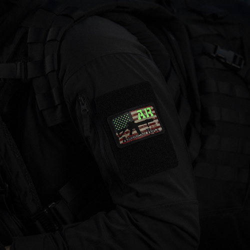 M-Tac – AR-15 Patch – Stoff – Fluoreszierend – Schwarz/GID – 51353299 - Andere - Verschiedenes