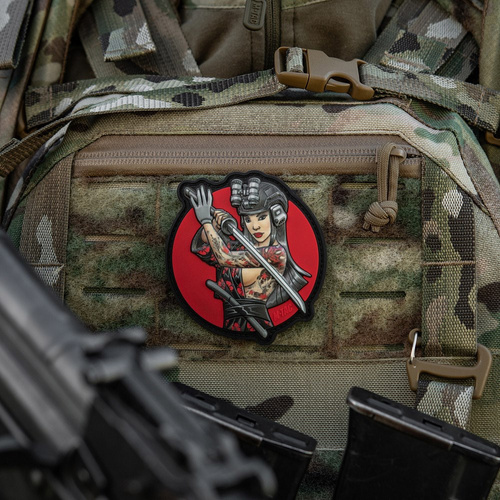 M-Tac – Tactical Girl №3 Yakuza Patch – PVC – schwarze Tattoos – Vollfarbe – 51116404 - Andere - Verschiedenes