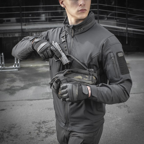 Outdoor - M-Tac - Sphaera Hex Hardsling Tasche Gen.II Elite - Cordura - MultiCam Schwarz - 10137208 - Gürtel, Bein & Hüfttaschen