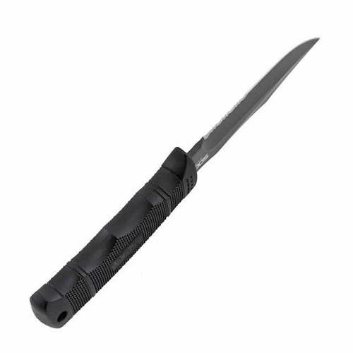 Outdoor - SOG - Taktisches Messer SEAL Pup - Kydexscheide - Schwarz - M37K - Messer