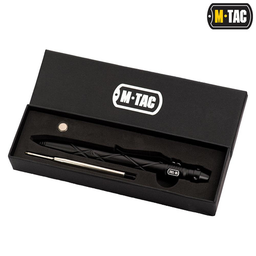 Kugelschreiber & Bleistifte - M-Tac - Taktischer Stift mit Taschenlampe TP-93 - Schwarz - 60033002