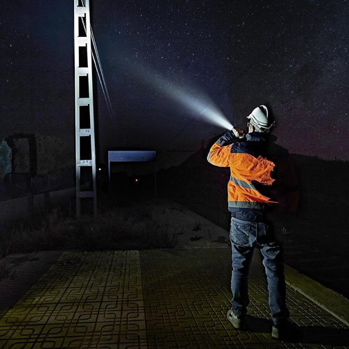 Fenix - Taschenlampe LED WF26R mit 5000 mAh Akku - 3000 lm - Schwarz - WF26R - LED-Taschenlampen - Outdoor